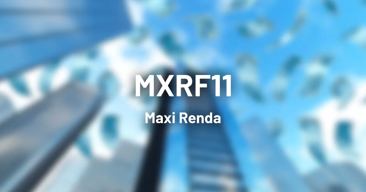 MXRF11 Emissão