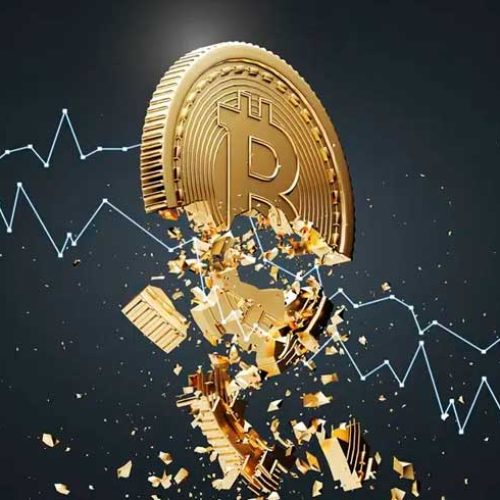 Bitcoin em Queda